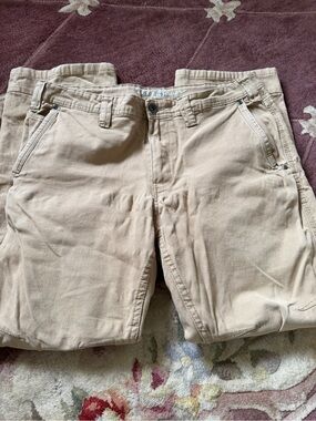 Eddie Bauer Classic Khaki Chino Pants - Light Tan